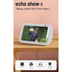 Amazon Echo Show 5 (Newest) - Smart Display with Alexa, Clear Sound