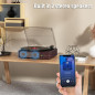 Portable Vinyl Record Player Turntable with Bluetooth & Stereo Speakers, 3-Speed Retro Design for Home & Entertainment Portable Vinyl Record Player Turntable with Bluetooth & Stereo Speakers, 3-Speed Retro Design for Home & Entertainment