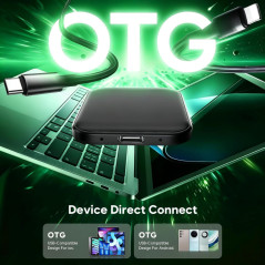 136GB Voice Activated Recorder - 100H Continuous Recording with AI Noise Reduction
