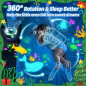 Kids Night Light with 93 Lighting + 3 Films Star Projector, Remote, Timer, Silent Rotation – Gift for Ages 2-5