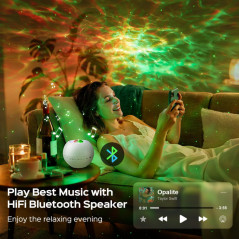 Projecteur Galaxy One Fire 15 Couleurs - Cadeau & Relaxation