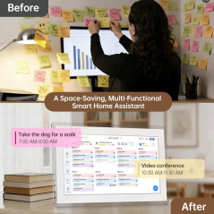 15.6 Digital Calendar Wall Touch Screen – Chore Chart & Photo Frame