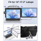 Ultra-Slim 14.2 FHD Portable Laptop Screen Extender, 1.87lbs, Plug & Play for 14-17.3 Laptops Ultra-Slim 14.2 FHD Portable Laptop Screen Extender, 1.87lbs, Plug & Play for 14-17.3 Laptops