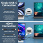 cocopar 15.6 Portable 1080P FHD 60Hz Monitor with Speakers, HDMI USB-C, VESA Mount, Cover Stand for Laptop & Gaming cocopar 15.6 Portable 1080P FHD 60Hz Monitor with Speakers, HDMI USB-C, VESA Mount, Cover Stand for Laptop & Gaming