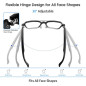 Lunettes Aviator Intelligentes Audio Bluetooth pour Hommes et Femmes Lunettes Aviator Intelligentes Audio Bluetooth pour Hommes et Femmes