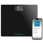 Trackstar Wide-Platform Digital Body Weight Scale with Bluetooth Connectivity, Black Trackstar Wide-Platform Digital Body Weight Scale with Bluetooth Connectivity, Black