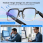 Aviator Smart Glasses with Bluetooth Audio for Men & Women – Stylish Wireless Audio Sunglasses