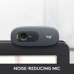 Webcam Logitech C270 720p HD - Plug-and-Play Noir