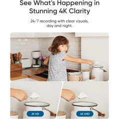 eufy Security 4K Indoor Camera E30 – No Subscription, Perfect Pet Camera