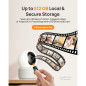 Anona 4K UHD Indoor Security Camera 2-Pack, 360° Pan-Tilt, Auto-Tracking, Crying Detection, Two-Way Audio Anona 4K UHD Indoor Security Camera 2-Pack, 360° Pan-Tilt, Auto-Tracking, Crying Detection, Two-Way Audio