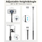 UBeesize 72 Magnetic Extendable Tripod with Remote for iPhone 15-11 Series & Android Phones, MagSafe Compatible UBeesize 72 Magnetic Extendable Tripod with Remote for iPhone 15-11 Series & Android Phones, MagSafe Compatible