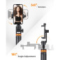 Trépied Téléphone EUCOS 62 avec Télécommande - Support iPhone & Selfie Stick Polyvalent Trépied Téléphone EUCOS 62 avec Télécommande - Support iPhone & Selfie Stick Polyvalent