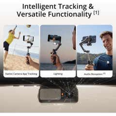 DJI Osmo Mobile 7P Gimbal Stabilizer for iPhone & Android with Native Tracking Technology