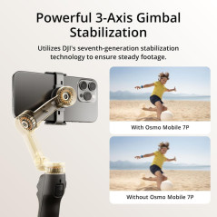 Stabilisateur DJI Osmo Mobile 7P pour iPhone & Android