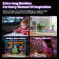 Tablette Lumineuse LED 16 Rechargeable avec 13 Effets Lumineux, Cadeau Idéal pour Enfants Tablette Lumineuse LED 16 Rechargeable avec 13 Effets Lumineux, Cadeau Idéal pour Enfants