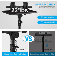 Adjustable Projector & Laptop Stand Tripod – Height Adjustable Holder
