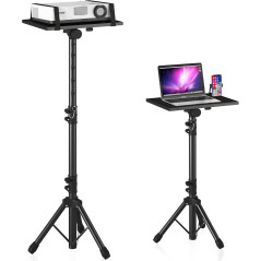 Support Projecteur Trépied Réglable pour Ordinateur Portable