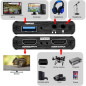 Carte de capture 4K HDMI USB 3.0, 1080P 60FPS, compatible Xbox/PS4/PS5/PC, streaming et enregistrement vidéo Carte de capture 4K HDMI USB 3.0, 1080P 60FPS, compatible Xbox/PS4/PS5/PC, streaming et enregistrement vidéo