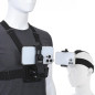KINGKI Harnais de Poitrine et Support Tête pour Smartphone et Caméras POV/VLOG, Compatible iPhone, Samsung, GoPro, DJI, etc. KINGKI Harnais de Poitrine et Support Tête pour Smartphone et Caméras POV/VLOG, Compatible iPhone, Samsung, GoPro, DJI, etc.