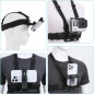 KINGKI Harnais de Poitrine et Support Tête pour Smartphone et Caméras POV/VLOG, Compatible iPhone, Samsung, GoPro, DJI, etc. KINGKI Harnais de Poitrine et Support Tête pour Smartphone et Caméras POV/VLOG, Compatible iPhone, Samsung, GoPro, DJI, etc.