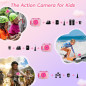 Caméra Étanche Enfant 99FT 1080P 20MP avec Objectif Pivotant + Carte 32GB - Jouet Piscine & Plongée Caméra Étanche Enfant 99FT 1080P 20MP avec Objectif Pivotant + Carte 32GB - Jouet Piscine & Plongée