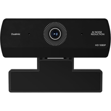 Webcam HD 1080P USB Plug-and-Play pour PC, idéal pour cours en ligne, visioconférences et streaming