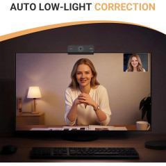 Webcam HD 1080P USB pour PC - Vidéo, Streaming & Jeu