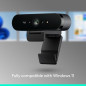 Logitech Brio Ultra 4K HD Webcam – High-Quality Streaming & Meeting Camera, Black Logitech Brio Ultra 4K HD Webcam – High-Quality Streaming & Meeting Camera, Black