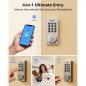 Serrure Philips WiFi Smart Keypad Deadbolt, Contrôle App à Distance, Sans Hub requis Serrure Philips WiFi Smart Keypad Deadbolt, Contrôle App à Distance, Sans Hub requis
