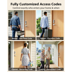 Philips WiFi Smart Keypad Deadbolt Lock – App Control, No Hub Needed