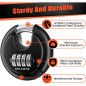DELSWIN 4-Digit Heavy Duty Weatherproof Combination Padlocks, Hardened Steel Shackle, Black, 2-Pack DELSWIN 4-Digit Heavy Duty Weatherproof Combination Padlocks, Hardened Steel Shackle, Black, 2-Pack