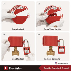 Secure Water Spigot Lock with Padlock for Hose Bib Valve Protection
