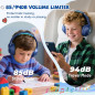 Casque Enfants Filaire 3.5mm Volume Sûr avec Microphone, Bleu Marine pour École Casque Enfants Filaire 3.5mm Volume Sûr avec Microphone, Bleu Marine pour École