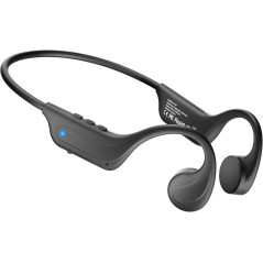 Casque Bluetooth 6.0 osseux IP65 10H léger noir sport