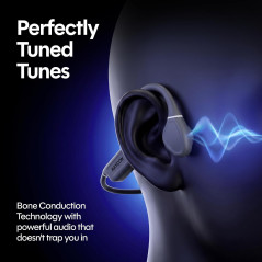 Raycon Bone Conduction Bluetooth Headphones - Open Ear, Sweat & Water-Resistant, 13hr Playtime (Gray)