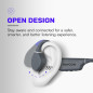Raycon Écouteurs Conduction Osseuse Bluetooth - Oreille Ouverte, Résistants à la Sueur & Eau, 13h Autonomie (Gris) Raycon Écouteurs Conduction Osseuse Bluetooth - Oreille Ouverte, Résistants à la Sueur & Eau, 13h Autonomie (Gris)