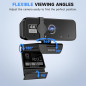 Webcam PHILIPS 4K avec Microphone, Caméra PC HD pour Réunions et Appels Vidéo Webcam PHILIPS 4K avec Microphone, Caméra PC HD pour Réunions et Appels Vidéo