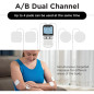 4-in-1 D.I.Y TENS & EMS Muscle Stimulator, Dual Channel Pain Relief Therapy Massager with 12 Electrode Pads 4-in-1 D.I.Y TENS & EMS Muscle Stimulator, Dual Channel Pain Relief Therapy Massager with 12 Electrode Pads