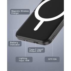 Podoru MagSafe Power Bank 5000mAh – Ultra-Slim Magnetic Charger