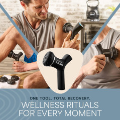 LifePro Spinergy Lymphatic Drainage Massager – 4 Heads, 6 Speeds
