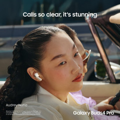 Samsung Galaxy Buds 4 Pro 2026 - Écouteurs Bluetooth AI Noirs