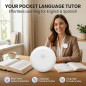 Traducteur Vocal Portable AI, 165 Langues, Noir - Traduction Instantanée Multilingue Traducteur Vocal Portable AI, 165 Langues, Noir - Traduction Instantanée Multilingue