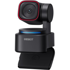 OBSBOT Tiny 3 Lite 4K Webcam with AI Spatial Audio & Compact Tracking