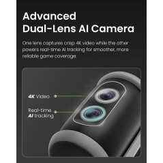 XbotGo Falcon : Caméra Sport 4K Tout-en-Un AI