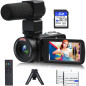VETEK 1080P 30MP Camcorder with IR Night Vision – Portable Vlogging Video Camera VETEK 1080P 30MP Camcorder with IR Night Vision – Portable Vlogging Video Camera