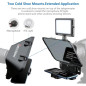 Desview T3 Téléprompteur Portable pour Appareils jusqu'à 10, Verre 70/30, 9 Adaptateurs DSLR - Streaming & YouTube Desview T3 Téléprompteur Portable pour Appareils jusqu'à 10, Verre 70/30, 9 Adaptateurs DSLR - Streaming & YouTube