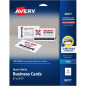 Avery 2 x 3.5 White Printable Business Cards, 100 Sheets, Sure Feed Technology for Inkjet Printers (28371) Avery 2 x 3.5 White Printable Business Cards, 100 Sheets, Sure Feed Technology for Inkjet Printers (28371)