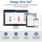 Avery 2 x 3.5 White Printable Business Cards, 100 Sheets, Sure Feed Technology for Inkjet Printers (28371) Avery 2 x 3.5 White Printable Business Cards, 100 Sheets, Sure Feed Technology for Inkjet Printers (28371)