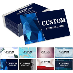 Custom Business Cards Personalized with Logo, Text, or Photo