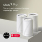 Deco 7 Pro Tri-Band WiFi 7 Mesh System - 6-Stream, 10 Gbps Whole Home Coverage BE10000 Deco 7 Pro Tri-Band WiFi 7 Mesh System - 6-Stream, 10 Gbps Whole Home Coverage BE10000